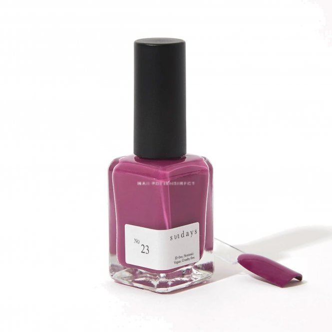 Dear Sundays Non Toxic 10 Free Nail Polish Magenta Haze 14ml - No.23