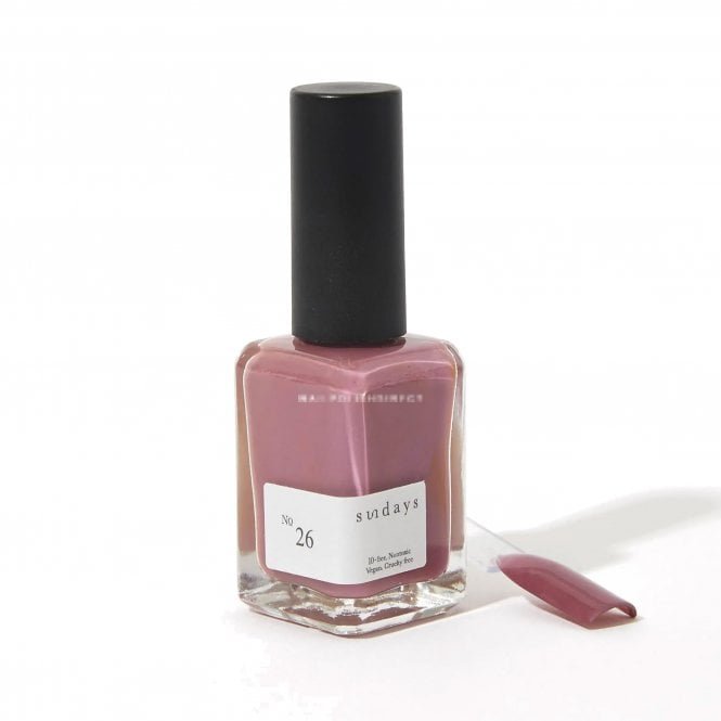 Dear Sundays Non Toxic 10 Free Nail Polish Mauve 14ml - No.26