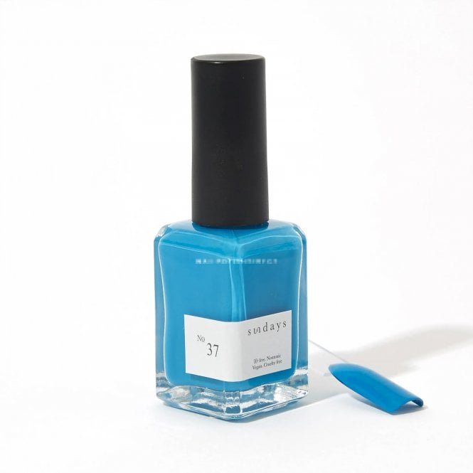 Dear Sundays Non Toxic 10 Free Nail Polish Ocean Blue 14ml - No.37