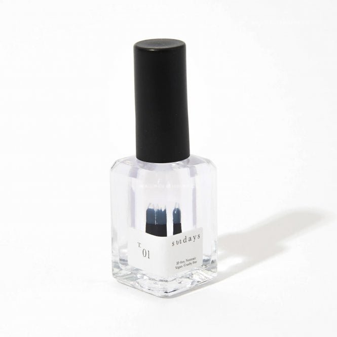 Dear Sundays Non Toxic 10 Free Nail Polish Protective Top Coat 14ml - T.01
