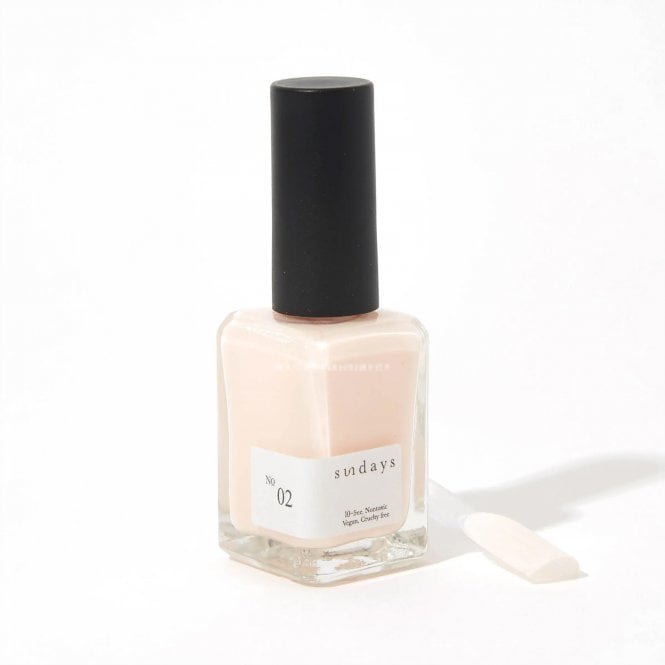 Dear Sundays Non Toxic 10 Free Nail Polish Sheer Pink 14ml - No.02