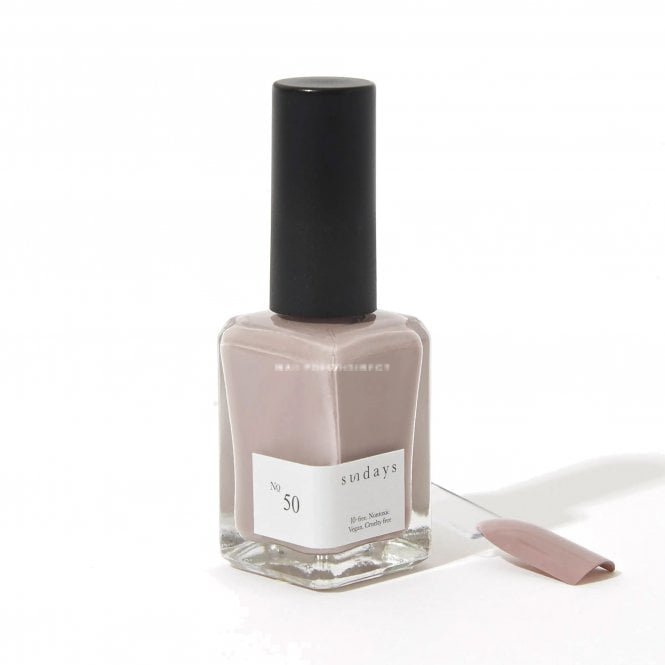 Dear Sundays Non Toxic 10 Free Nail Polish Taupe 14ml - No.50