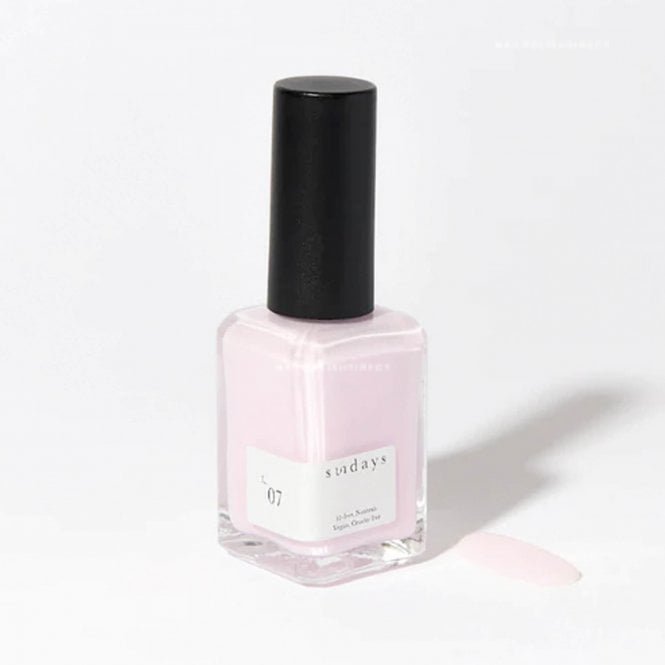Dear Sundays Pearl Perfection Non Toxic 10 Free Nail Polish Powder Pink 14ml - L.07