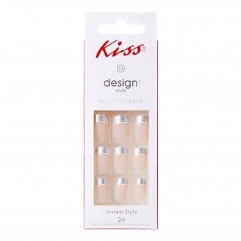 Design Colour False Nails - Love Injection (24 Nails & Adhesive 2g)