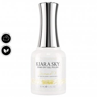 Diamond Fx Reflective Glitter Gel Nail Polish - Classy Bee 15ml (GFX125)