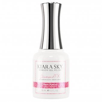 DiamondFX Soak Off Gel Nail Polish - Fruit Punch 15ml (GFX124)