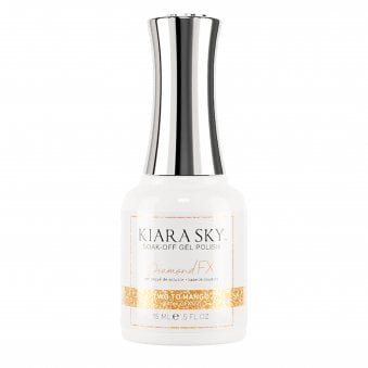 DiamondFX Soak Off Gel Nail Polish - Two To Mango 15ml (GFX122)