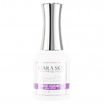 DiamondFX Soak Off Gel Nail Polish - Violet Outburst 15ml (GFX117)