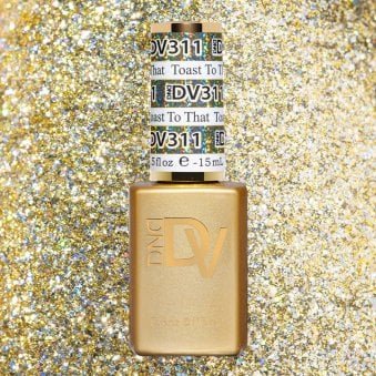 Diva Holographic Raise Your Glass Gel Polish Collection - 311 - Toast To That 15ml
