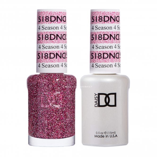 DND Daisy Duo Gel & Nail Polish Set - 4 Season 518 - 2x15ml