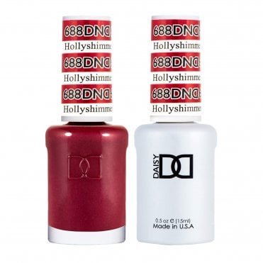 Daisy Duo Gel & Nail Polish Set - Hollyshimmer 688 - 2x15ml