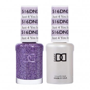 Daisy Duo Gel & Nail Polish Set - Just 4 You 516 - 2x15ml
