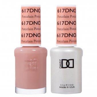 Daisy Duo Gel & Nail Polish Set - Porcelain 617 - 2x15ml