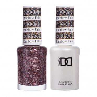 Daisy Duo Gel & Nail Polish Set - Rainbow Falls Hl 549 - 2x15ml