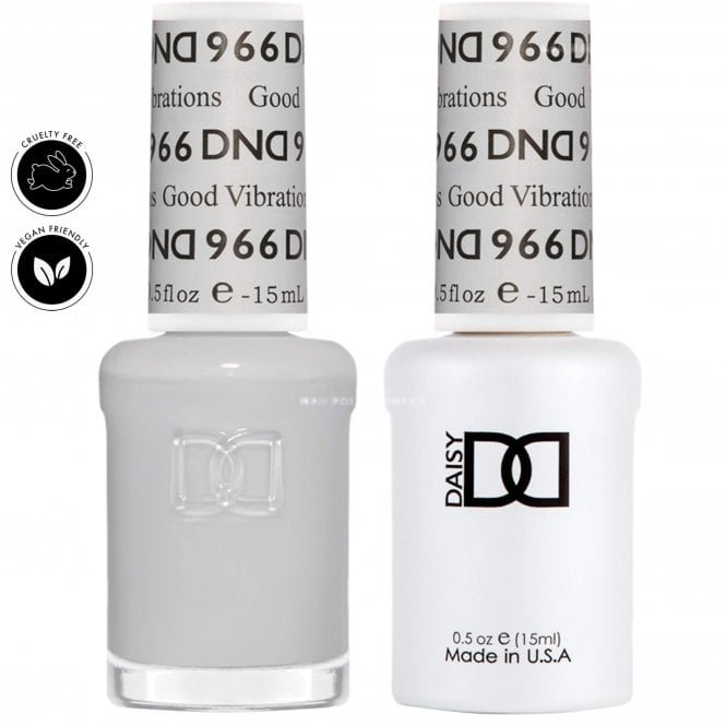 DND Daisy Duo Gel & Nail Polish Set - Retro Earth Scape Collection - Good Vibrations 966 - 2 x 15ml