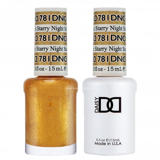 DND Daisy Duo Gel & Nail Polish Set - Starry Night 781 - 2x15ml