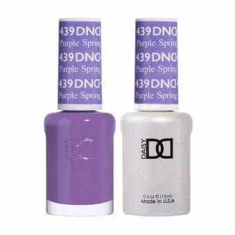 Daisy Gel & Nail Polish Duo - Purple Spring 439 - 2 x 15ml