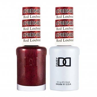 Daisy Gel & Nail Polish Duo - Red Louboutin 678 - 2 x 15ml