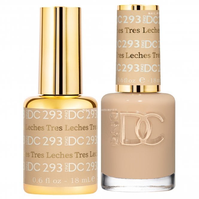 DND DC Duo Gel & Nail Polish Set - Tres Leches 293 - 2 x 18ml