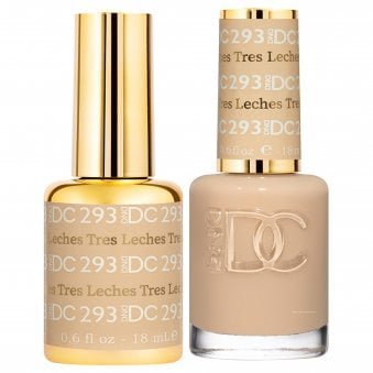 DC Duo Gel & Nail Polish Set - Tres Leches 293 - 2 x 18ml