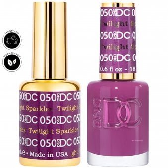 DC Duo Gel & Nail Polish Set - Twilight Sparkles 050 - 2 x 18ml