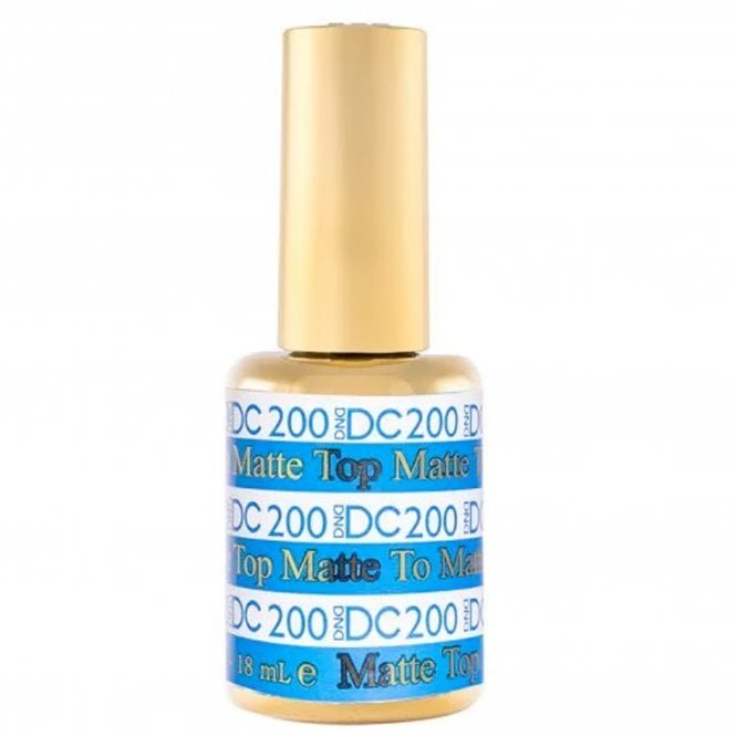 DND DC Matte Topcoat 200 Gel Polish - 18ml