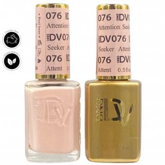 Diva Duo Gel & Nail Polish Set - Attention Seeker 076 - 2 x 15ml