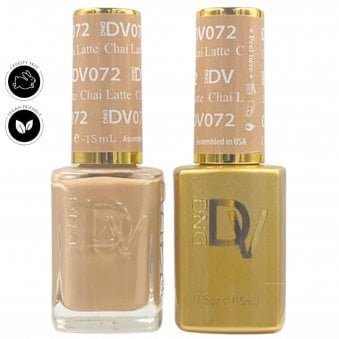Diva Duo Gel & Nail Polish Set - Chai Latte 072 - 2 x 15ml