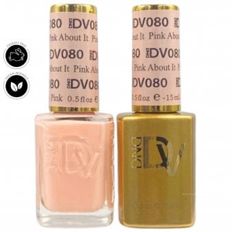 Diva Duo Gel & Nail Polish Set - Pink About It 080 - 2 x 15ml