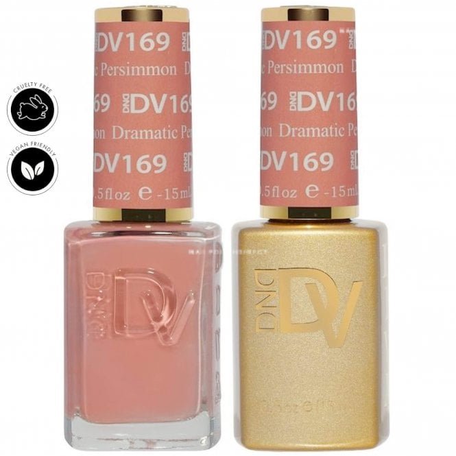 DND Diva Dramatic Persimmon Duo Gel & Nail Polish Set (2 x 15ml) | Nail ...