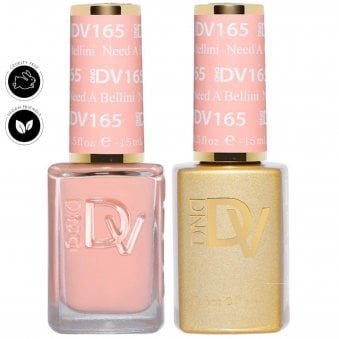 Diva Duo Gel & Nail Polish Set - Prima Donna - Need A Bellini 165 - 2 x 15ml