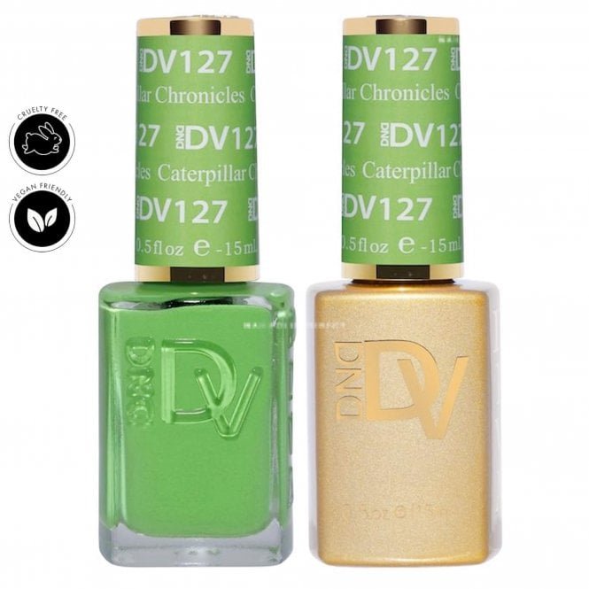 DND Diva Duo Gel & Nail Polish Set - Soda Poppin' - Caterpillar Chronicles 127 - 2 x 15ml