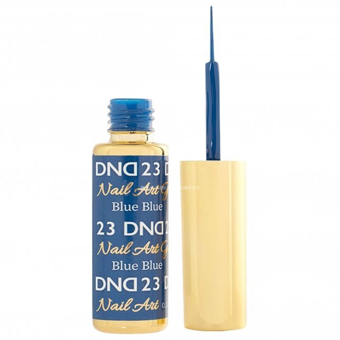 DND Gel Nail Art Liners - Blue Blue 23 - 9ml