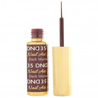 Gel Nail Art Liners - Dark Maroon 35 - 9ml