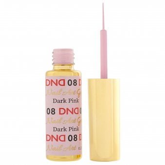Gel Nail Art Liners - Dark Pink 08 - 9ml