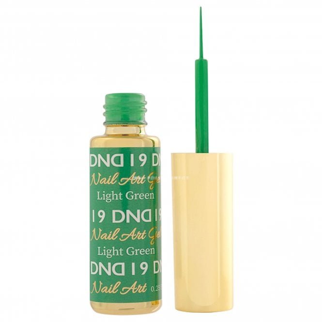DND Gel Nail Art Liners - Light Green 19 - 9ml