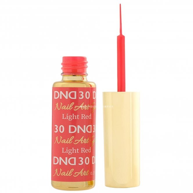 DND Gel Nail Art Liners - Light Red 30 - 9ml