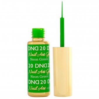 Gel Nail Art Liners - Neon Green 20 - 9ml