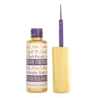 Gel Nail Art Liners - Palladium Dark Purple 60 - 9ml