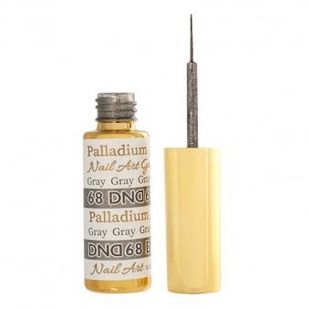 Gel Nail Art Liners - Palladium Gray 68 - 9ml