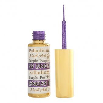 Gel Nail Art Liners - Palladium Purple 59 - 9ml