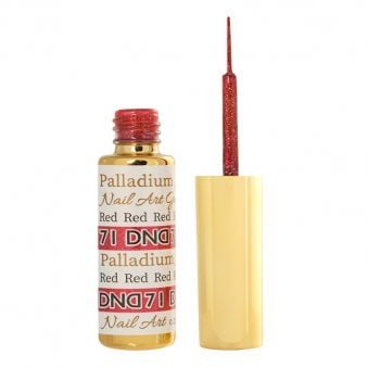 Gel Nail Art Liners - Palladium Red 71 - 9ml