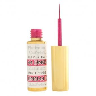 Gel Nail Art Liners - Platinum Hot Pink 44 - 9ml