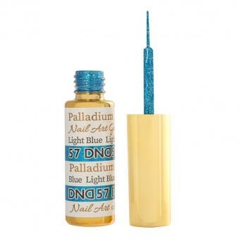 Gel Nail Art Liners - Platinum Light Blue 57 - 9ml