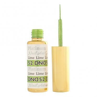Gel Nail Art Liners - Platinum Lime 52 - 9ml