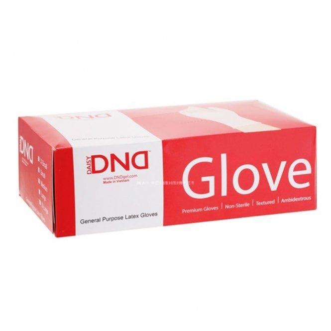DND General Purpose Premium Latex Gloves - Single Use (Pack of 100)
