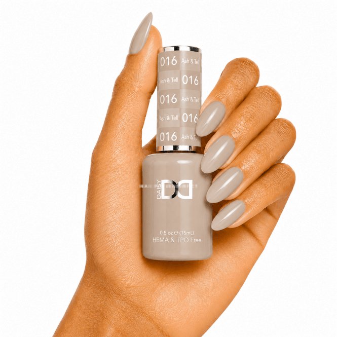 DND HEMA & TPO Free Gel Polish 15ml - Ash & Tell 016