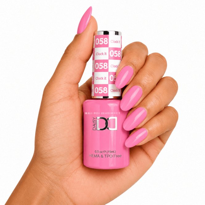 DND HEMA & TPO Free Gel Polish 15ml - Clock It 058