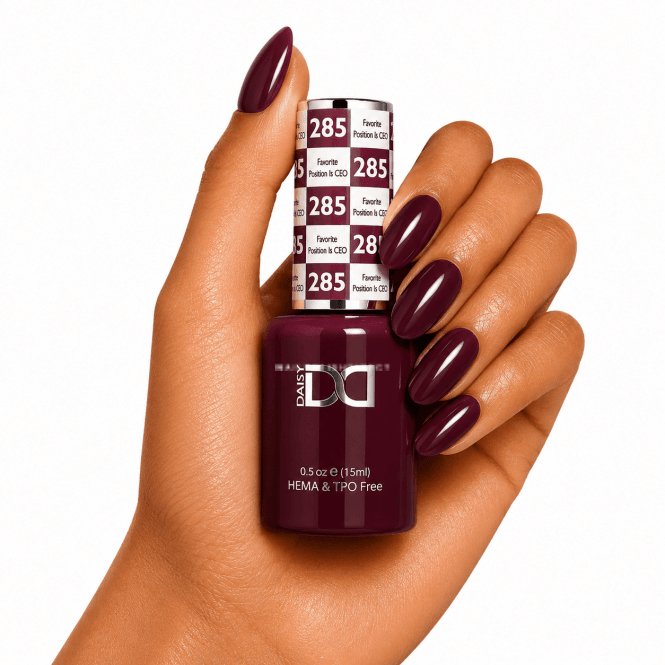 DND HEMA & TPO Free Gel Polish 15ml - Favorite Position Is CEO 285