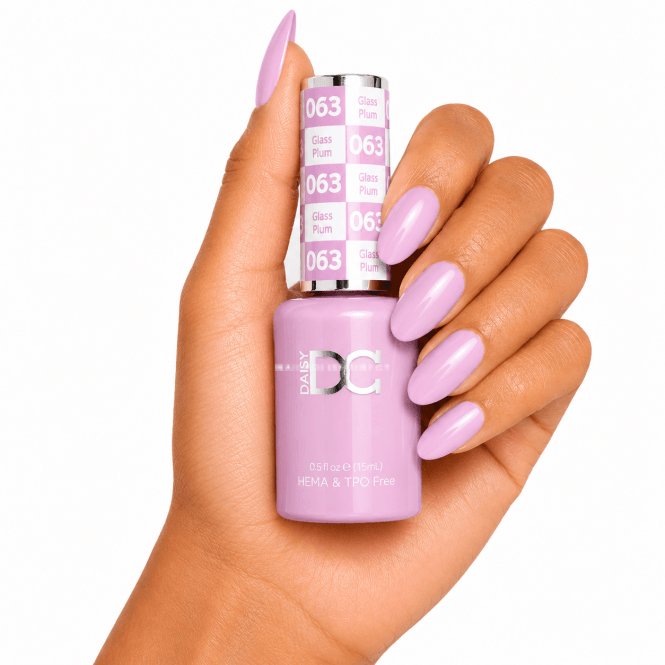 DND HEMA & TPO Free Gel Polish 15ml - Glass Plum 063